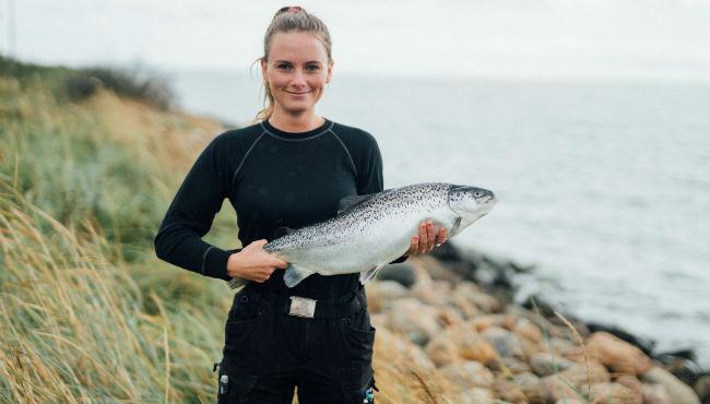 Tanja Krogh Sørensen, tidl Klub Eksilvestjyde-medlem, nu biolog i Hvide Sande har godkendt bruges af foto